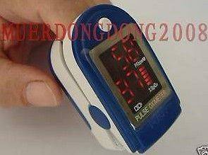   CE Finger Pulse Oximeter Blood Oxygen Monitor CMS 50DL BLUE By ePacket