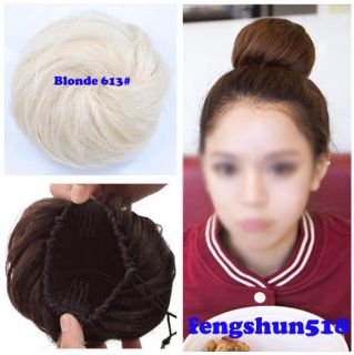 bun hair pieces in Clothing, 
