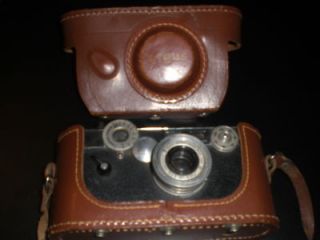 Argus C3 Rangefinder Cintar F/3.5 Camera & Case vintage