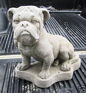 LARGE CONCRETE BULLDOG STATUE OR USE AS A MONUMENT