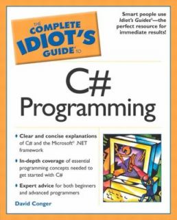   Idiots Guide to C Programming by David Conger 2002, Paperback
