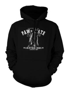 Greyhound Sweatshirt Hoodie Paw State Canine Athletic