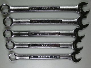 NEW Craftsman 5pc Metric/MM Large Combination Wrench Set 12pt