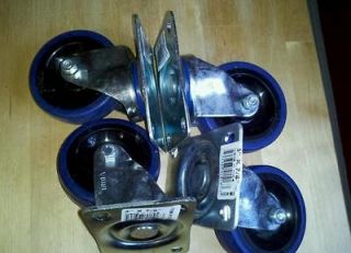 CART/DOLLY WHEELS LOT OF 8  NEW 2 SIZES