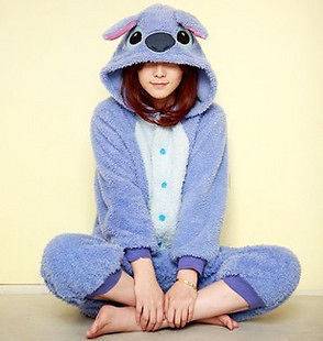 JP Kigurumi Pajamas Disney Stitch Hollywood Halloween Costume Animal 