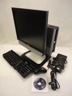   Optiplex GX755 Core 2 Duo PC Computer 17 LCD Bundle Vista Refurbished