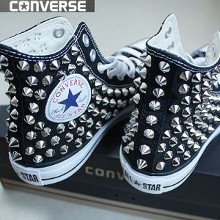 Genuine CONVERSE All star Reform Studs Sneakers Sheos Black mens size 