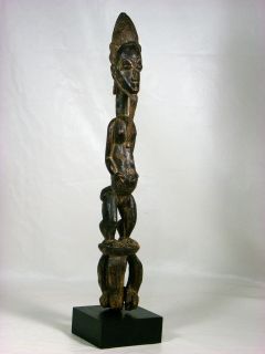   african tribal art baule spirit ancestor figure collectible cote