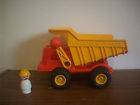FISHER PRICE DUMP TRUCK 1977 VINTAGE TOY CONSTRUCTION VERY RARE