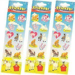   of horse,pony stickers,great party bag fillers,loot bags,toys,rewards