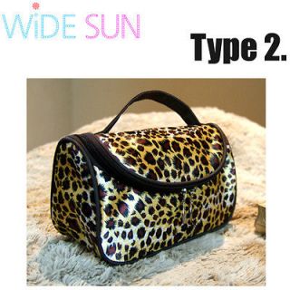 Cosmetic Makeup Bag Type 2. Woman Small Case Wallet Soft Strap Stylus 