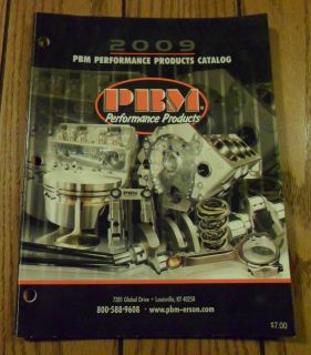 2009 PBM Performance Products Catalog Cylinder Heads Power Pistons 