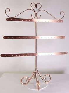 Copper Plated Multi Earring Jewelry Display Holder d041
