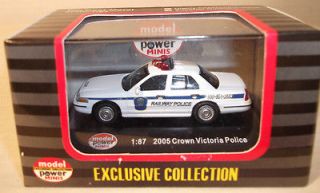 CP Rail Police 2005 Crown Victoria   Canadian Pacific Railway CPR HO 1 