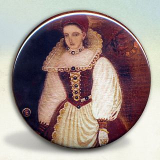 Countess Elizabeth Bathory Pocket Mirror tartx