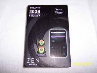 creative zen vision m in iPods & MP3 Players