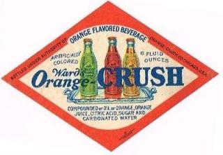 1920 orange crush bottle in Sodas