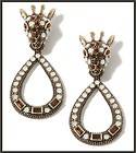 Heidi Daus Spotted Beauty Crystal Earrings Gorgeous Pc Critter 