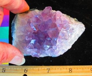 Lb Natural AMETHYST Crystal Geode Cluster Purple Points XLs from 