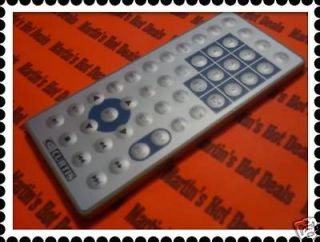 Curtis Small Blue & Silver DVD Remote Control