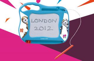   Draw Drawing Fun Pad Olympic Games Mascot Theme Wenlock Mandeville