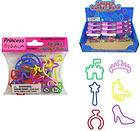 24 SHAPED PRINCESS ELASTIC RUBBER BAND silly bands arm