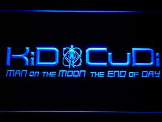 c222 b Kid Cudi Man On The Moon End of Day Neon Sign