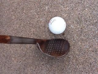 Antique Special Mashie Niblick HY TEN SL Iron Hickory Shaft Golf Club