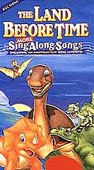 The Land Before Time More Sing Along Songs (VHS, 1999) (VHS, 1999)