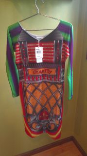 Jeremy Scott Jukebox Dress by Adidas, Brand new with tags