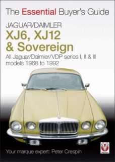 Jaguar Daimler XJ6, XJ12 and Sovereign All Jaguar Daimler Vdp Series I 