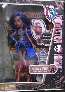 Monster High Doll Robecca Steam New Release In Box