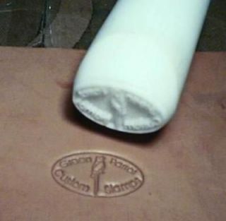   Leather Tool 3/4 inch Stamp w Better Image than Steel or Magnesium