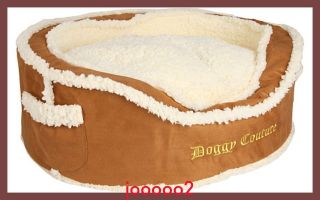 NeW for Fall 2011 Juicy Couture Dog Bed Camel Shearling