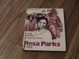 1973 ROSA PARKS hc child book ELOISE GREENFIELD black history 
