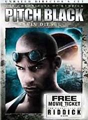 Pitch Black DVD, 2004, Unrated, Directors Cut, Full Frame Edition 