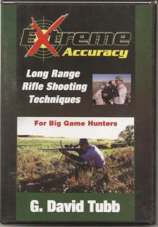   Range Rifle Shooting Techniques ~ Big Game Hunting DVD ~ David Tubb