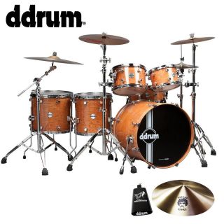 DDRUM ACOUSTIC REFLEX UPTOWN NATURAL ALDER GLOSS 6PC SHELL PACK W 