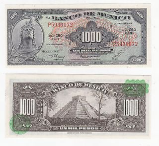 1000 pesos mexico in Mexico (1905 Now)