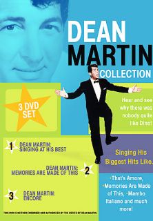 The Dean Martin Collection DVD, 2005, 3 Disc Set