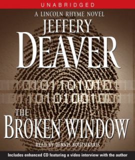 The Broken Window by Jeffery Deaver 2008, CD, Unabridged