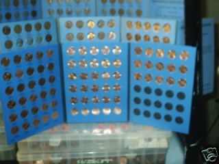 1909   2012 Lincoln Cent Set; Wheat. & Mem.; PDS; Many BU In Coin 