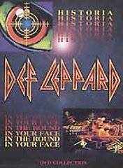 Def Leppard   Historia In the Round in Your Face DVD, 2001