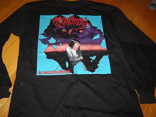 SEPULTURA shirt Slayer Deicide Coroner Soulfly Kreator Schizophrenia 