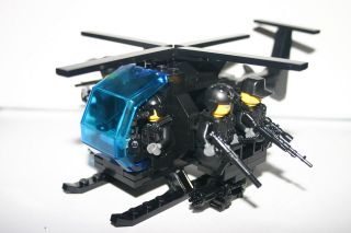   Little Bird Army Helicopter Military Delta Force Version Navy Seals