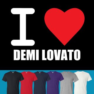 Demi Lovato T Shirt I Love Demi Lovato Tee Small Medium Large Extra 