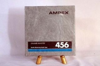 Ampex Grand Master 7 Reel To Reel 456 Tape Great Shape for Fostex 