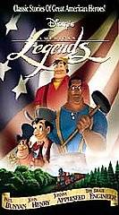 Disneys American Legends VHS, 2002