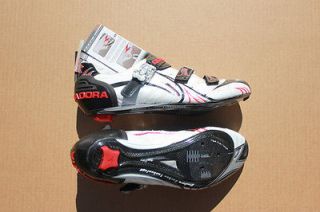 Diadora ProRacer 3.0 Carbon White Road Cycling Shoes EU 46 US 12 New