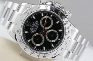 ROLEX COSMOGRAPH DAYTONA STAINLESS STEEL BLACK DIAL 116520 P SERIAL